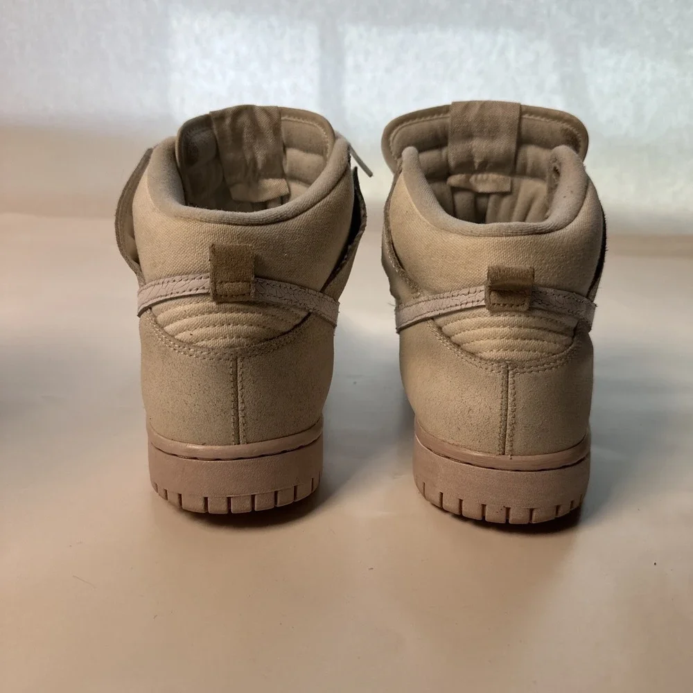 Nike Dunk Hi Retro PRM Shoes Summit White Phantom DV0822-100 Men's Size 9